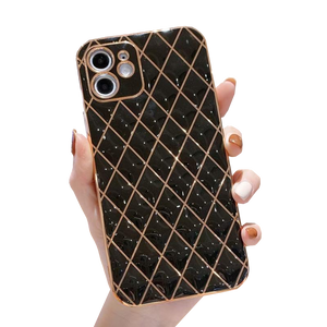 iPhone Luxury "Diamond Shine" Case (Black)