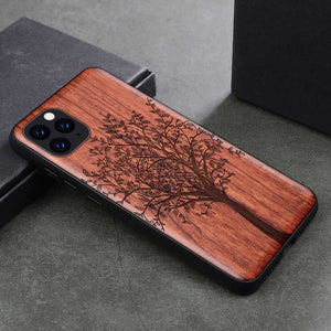 Natural Wood Collection "Life Tree" iPhone Case