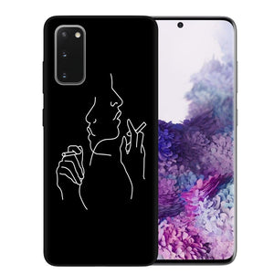 Abstract Line Art Case "Mirror" for Samsung