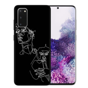 Abstract Line Art Case "Antics" for Samsung