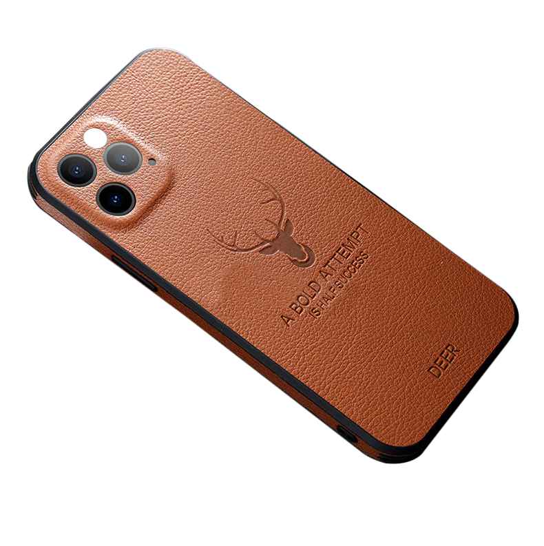 iPhone "Deer Style" case (Brown)