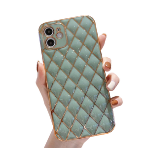 iPhone Luxury "Diamond Shine" Case (Light Green)