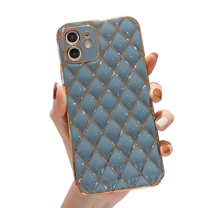iPhone Luxury "Diamond Shine" Case (Grey)