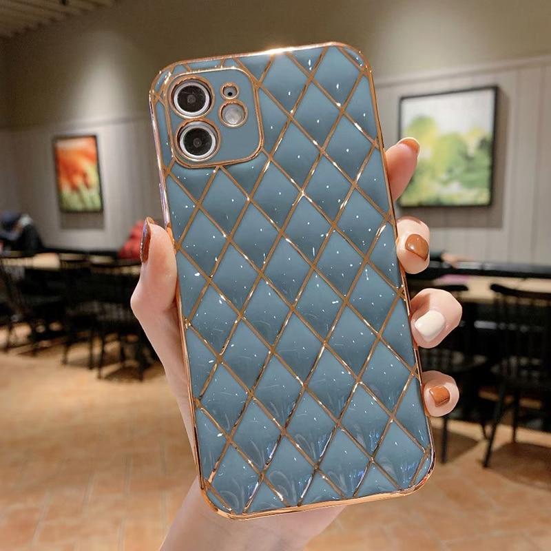 iPhone Luxury "Diamond Shine" Case (Grey)