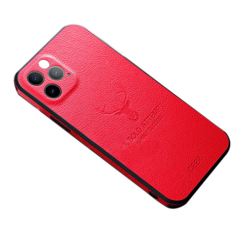 iPhone "Deer Style" case (Red)