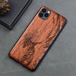 Load image into Gallery viewer, Natural Wood Collection &quot;Wave&quot; iPhone Case
