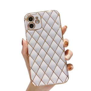 iPhone Luxury "Diamond Shine" Case (White)