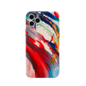 Watercolor Shockproof iPhone Case "No. 9"