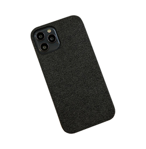 Cloth Texture iPhone Cover (Black)