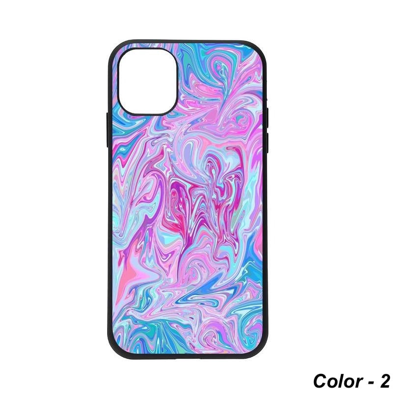 Rainbow Mirror Glitter iPhone Case