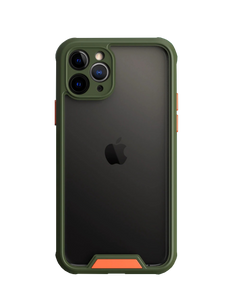 Army Shockproof Bumper iPhone Case (Green)