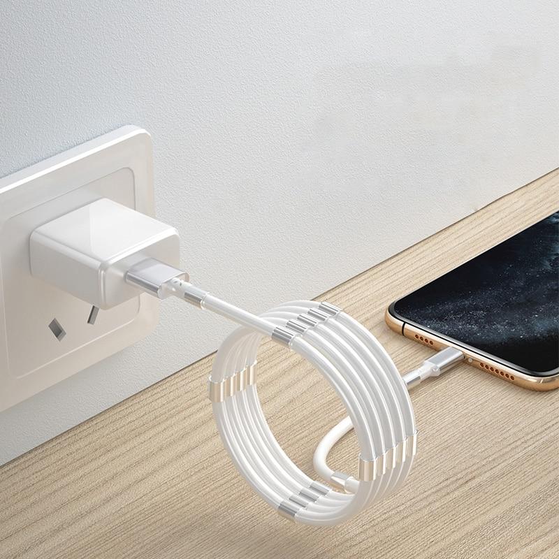 Charging "Anti Tangle" Cable (With Magnets)