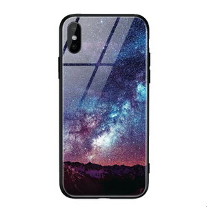 "Space" Tempered Glass iPhone Case