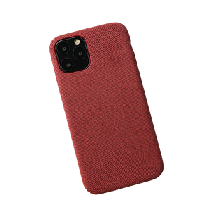 Cloth Texture iPhone Cover (Red)