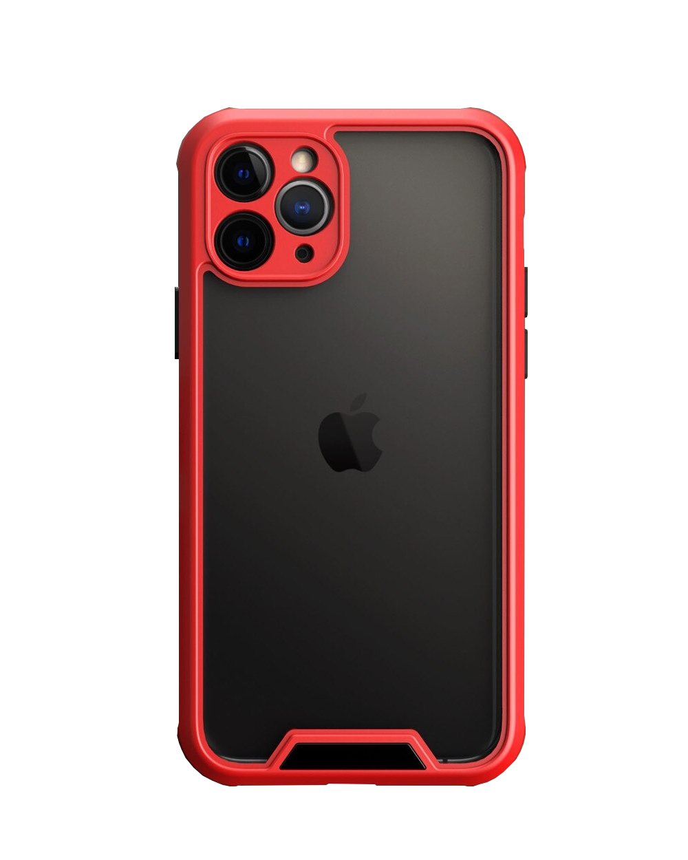 Army Shockproof Bumper iPhone Case (Red)