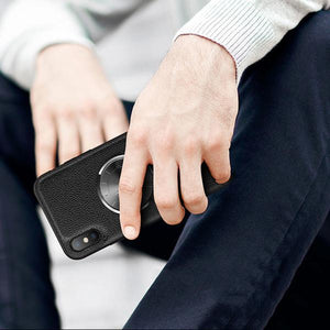 Leather iPhone Cover "Watch Edition"