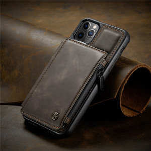 Luxury "Dermic Wallet Clip" iPhone Case (With Strap)