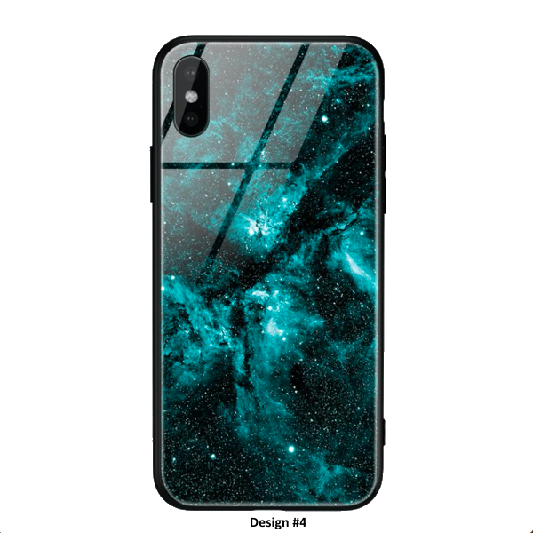 "Space" Tempered Glass iPhone Case